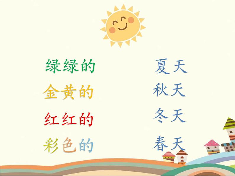 统编版小学语文一年级下 3《四个太阳》课件第4页