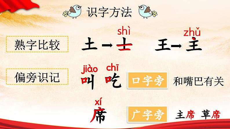 人教部编版统编版一年级下册语文第1课《吃水不忘挖井人》PPT课件07