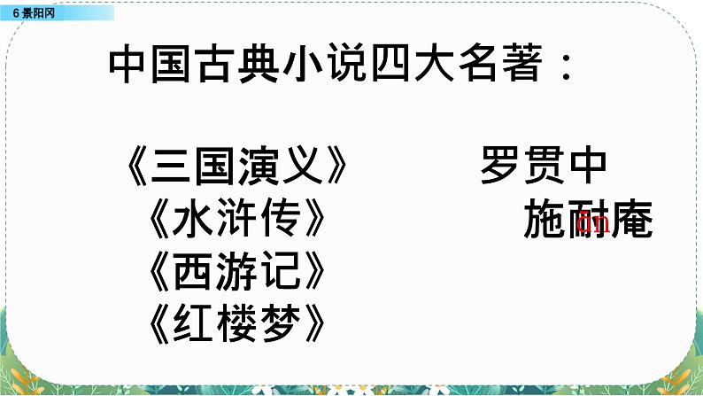 人教版 小学语文 五年级（下）第二单元 6 景阳冈 课件 同步备课02