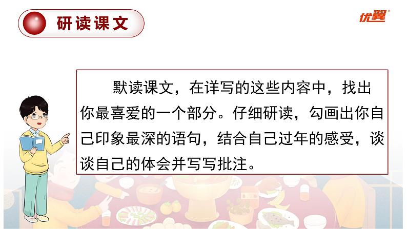 部编版六年级语文下册  大单元教学  第一课《北京的春节》（第二课时）教学设计课件PPT05