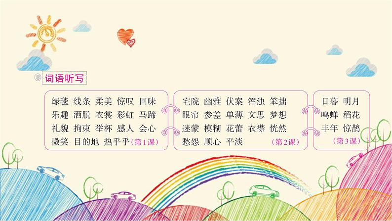 统编版语文六年级上册 第一单元复习要点课件第5页