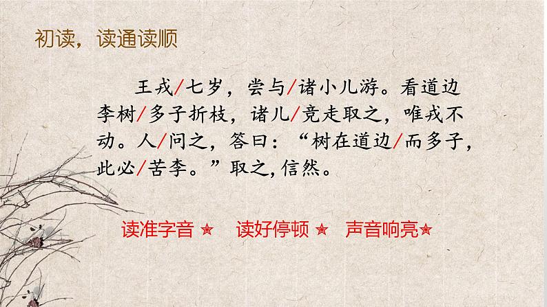 《王戎不取道旁李》课件第4页