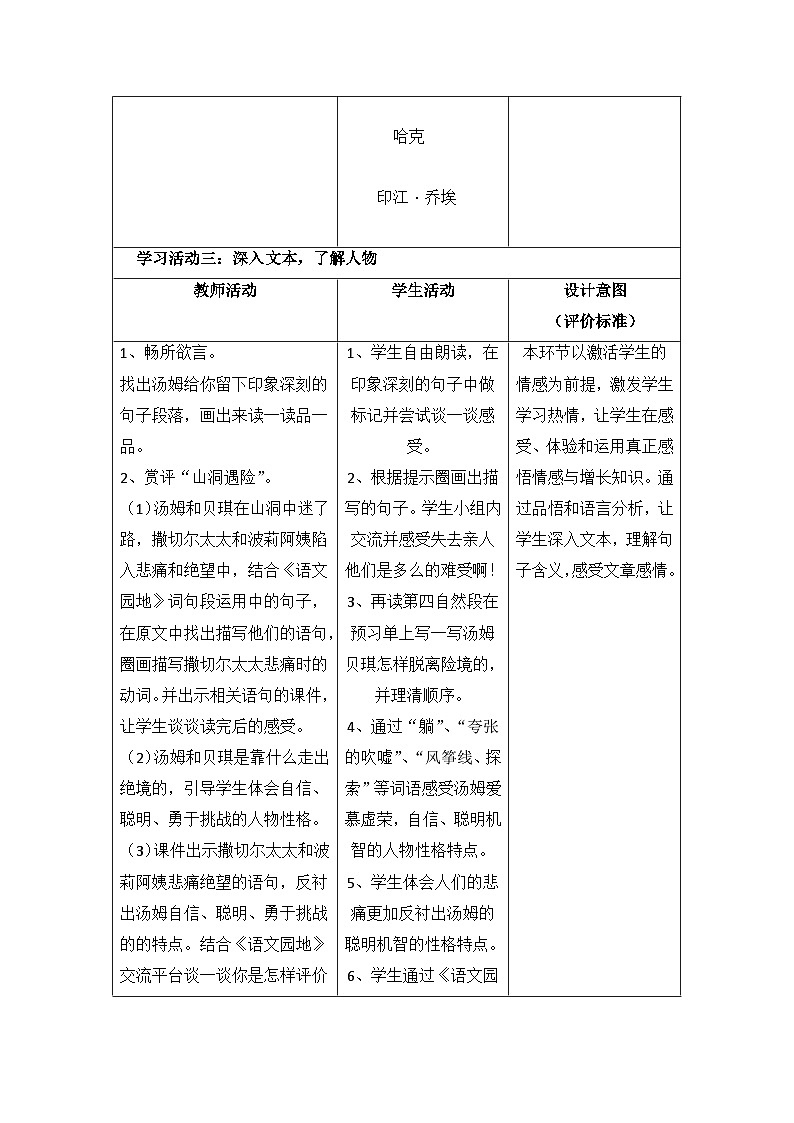 7《汤姆索亚历险记》（导学案）部编版语文六年级下册03