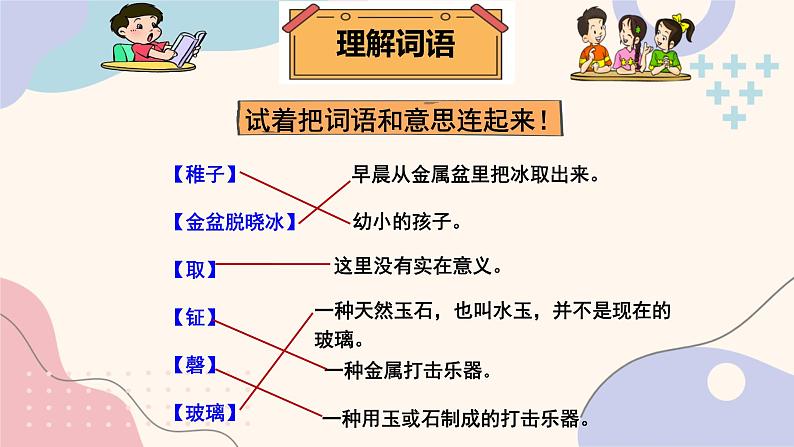 统编版五年级语文下册课件 1.古诗三首 稚子弄冰04