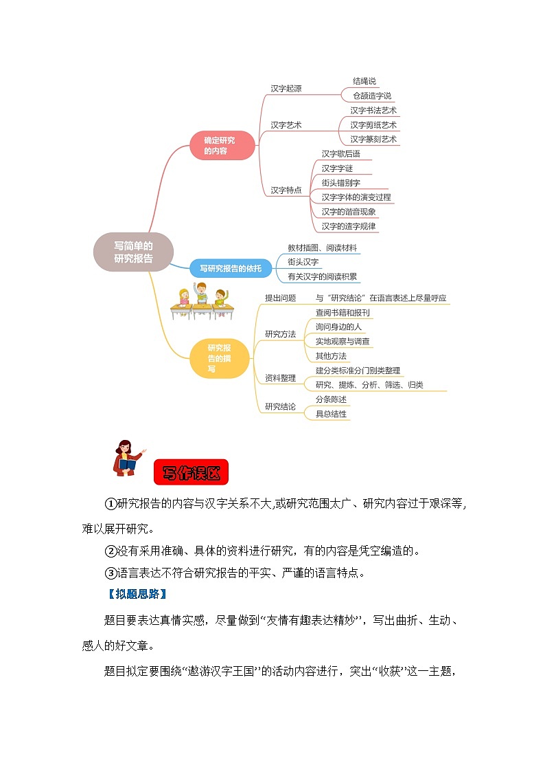 3 、五年级下册第三单元习作   写简单的研究报告（教学设计）2023-2024学年第二学期 统编版03