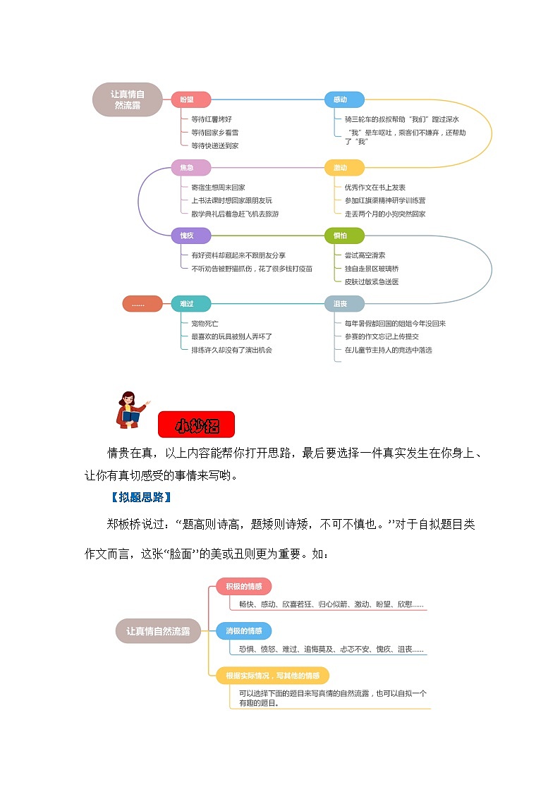 第三单元习作：让真情自然流露（教学设计）-2023-2024学年六年级语文下册单元作文能力提升（统编版）03