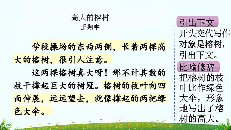 三下第一单元习作：我的植物朋友（范文+点评+升格）精品课件04