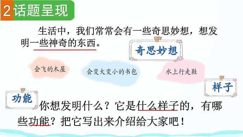 四下第二单元习作：我的奇思妙想精品课件04