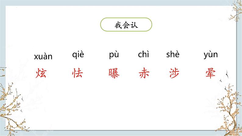 统编版语文四年级下册12《在天晴了的时候》课件05