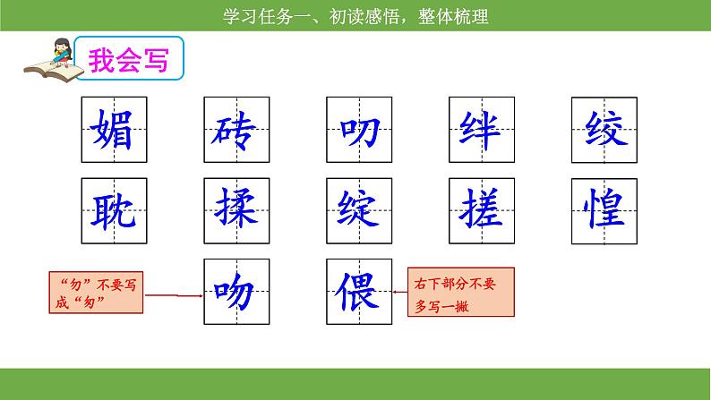 【核心素养目标】部编版小语文六下 9《那个星期天》课件+教案+分层作业（含答案和教学反思）07