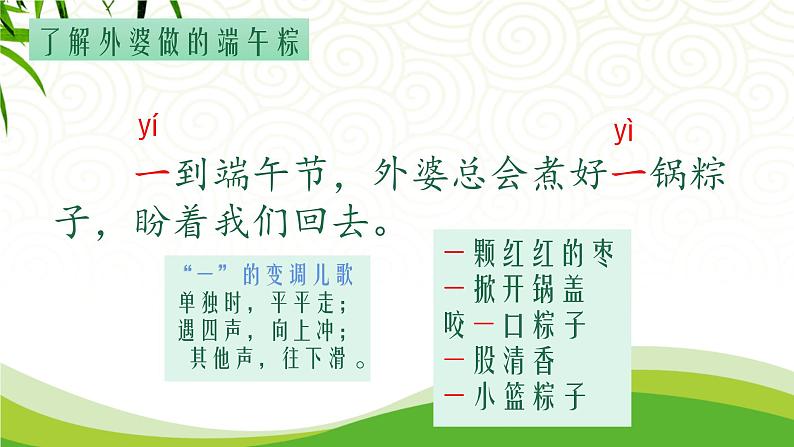 统编版语文一年级下册9《端午粽》课件第7页