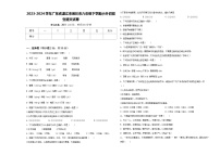 2023-2024学年广东省湛江市吴川市六年级下学期小升初招生语文试卷含答案