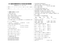 2024届四川省德阳市绵竹市小升初总复习语文精选精练含答案