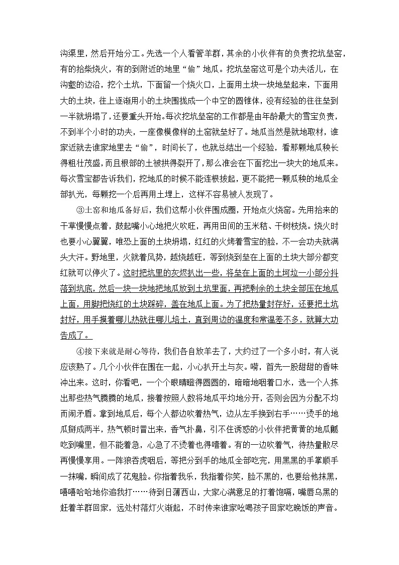 五年级下册语文期中复习 专题 6 课外阅读（教案+学案）2023-2024学年（统编版）03