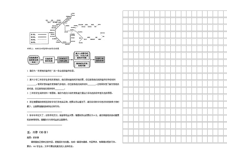 四川省阿坝藏族羌族自治州汶川县2024届小升初语文高频考点检测卷含答案03