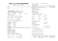 富平县2023-2024学年小升初总复习语文测试卷含答案