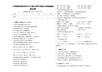 广东省惠州市部分学校2024届六年级下学期小升初真题精选语文试卷含答案