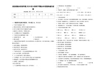河北省衡水市安平县2024年六年级下学期小升初招生语文试卷含答案