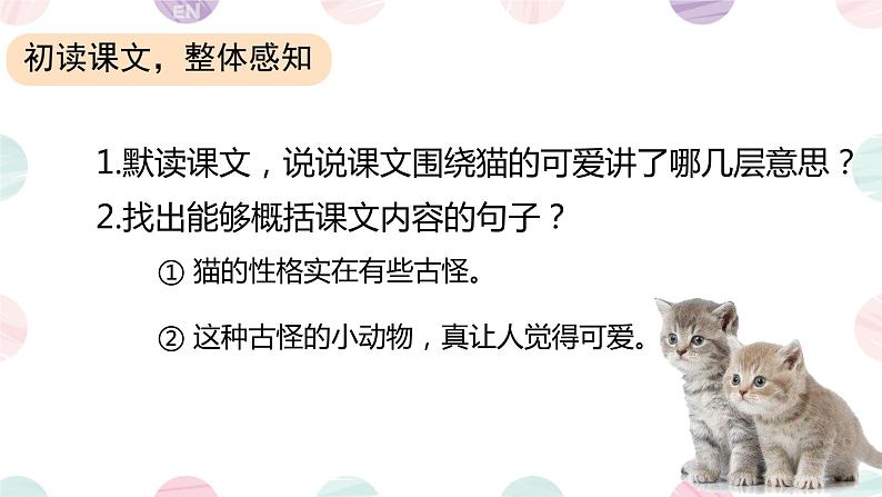 13 猫 课件 小学语文人教部编版四年级下册第3页