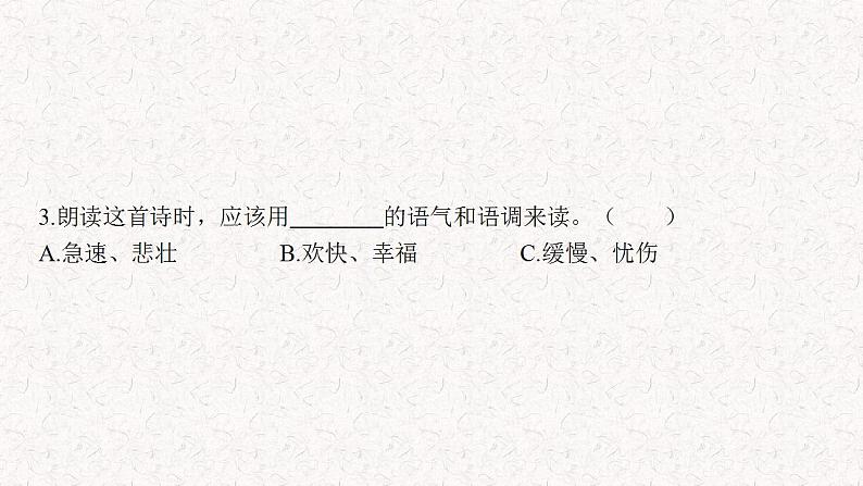 8   专题五、现代诗歌 散文（课件）2024学年小升初语文考点突破08