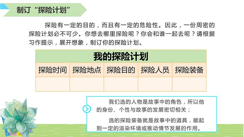 第六单元习作：神奇的探险之旅（技巧+范文+素材）课件第8页