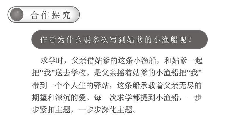 19《父爱之舟》课件-2023-2024学年语文五年级上册统编版第7页