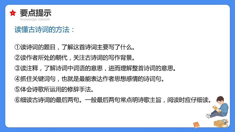 专题21 古诗词阅读-【必考考点】备战最新小升初语文必考考点专题复习课件（部编版）08