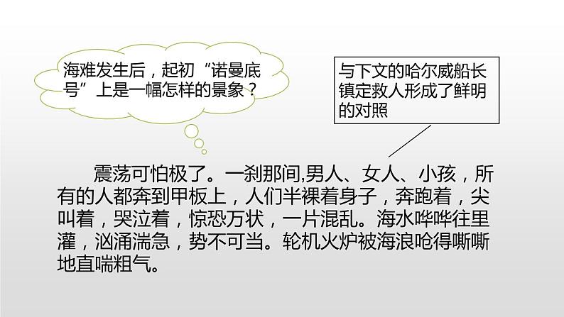 诺曼底号遇难记PPT课件2第8页