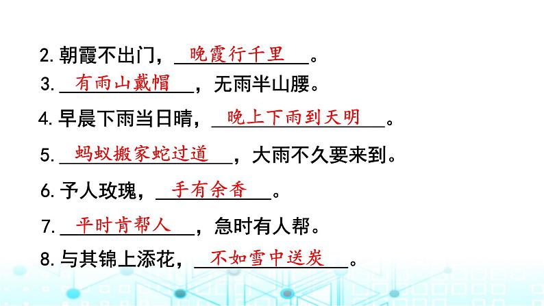 小升初语文总复习提优强化训练3名言警句、歇后语积累与梳理课件02