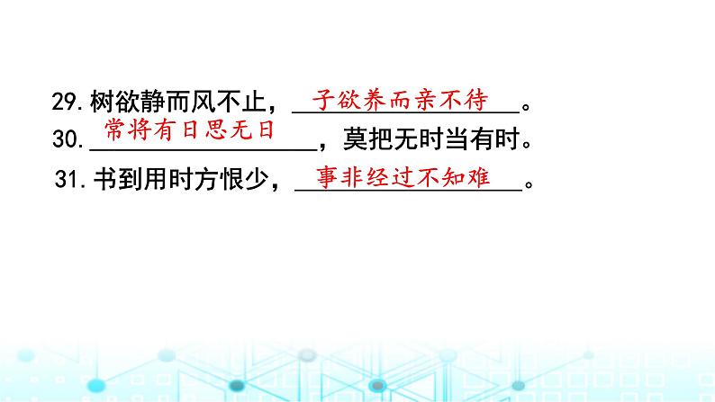 小升初语文总复习提优强化训练3名言警句、歇后语积累与梳理课件06