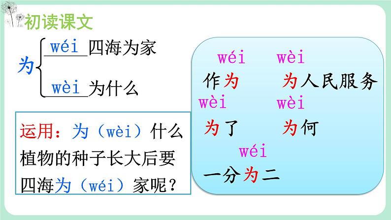 【核心素养】部编版小学语文二上  3 《植物妈妈有办法》    课件＋教案08