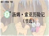 7 汤姆·索亚历险记（节选） 课件 人教部编版六年级语文下册