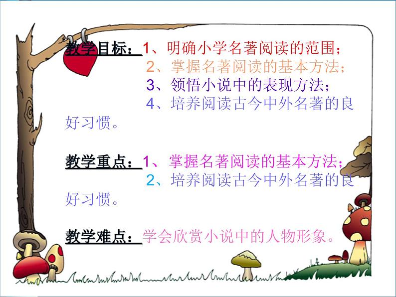 小学高年级阅读课件 第三课 名著阅读与鉴赏（全国通用）01