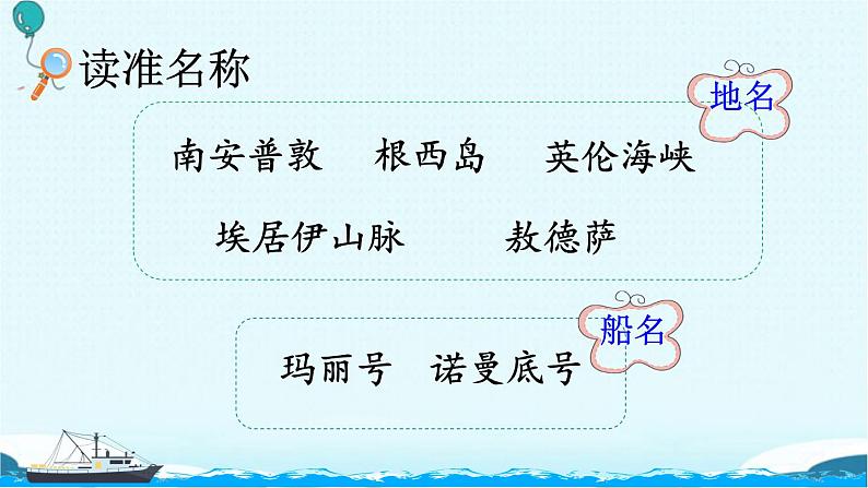 部编版语文四年级第七单元 24  《“诺曼底”号遇难记》课件 (4)05