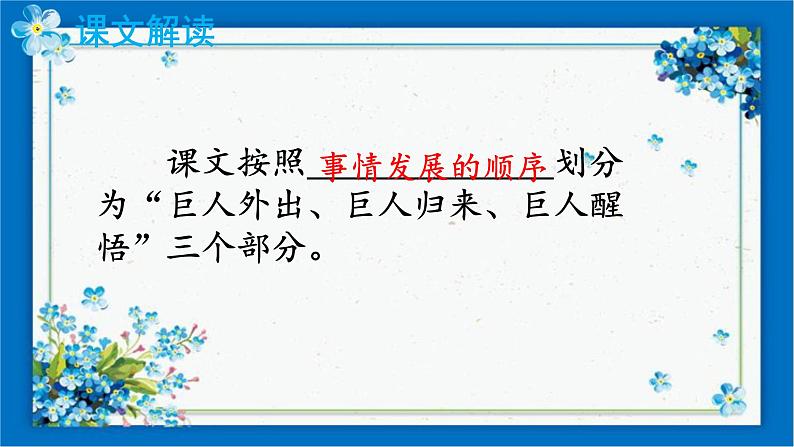 部编版语文四年级第七单元  27  《巨人的花园》课件 (6)第8页