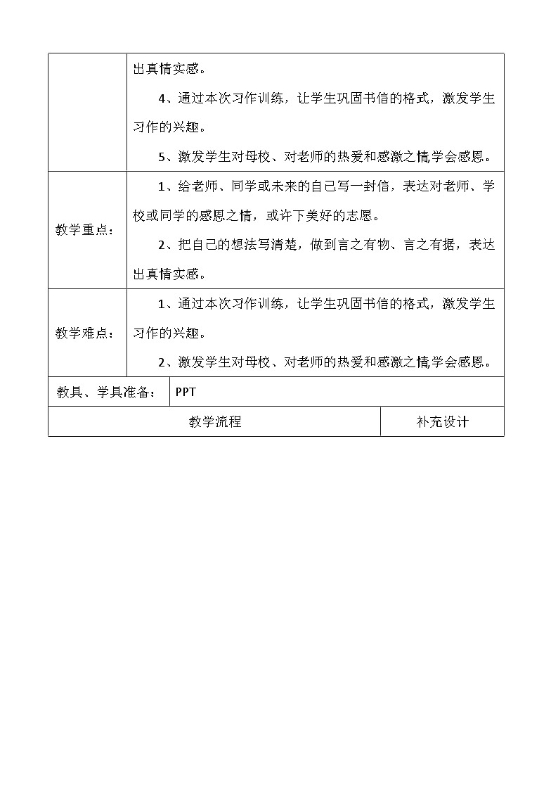 部编版六语文《依依惜别》第二课时教学设计02