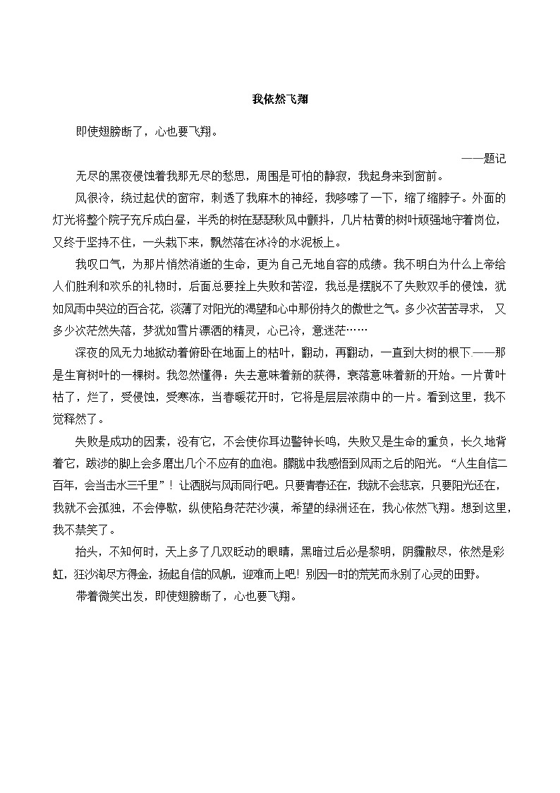 部编版小学语文小升初写作 作文专题——11.满分作文99篇第2页