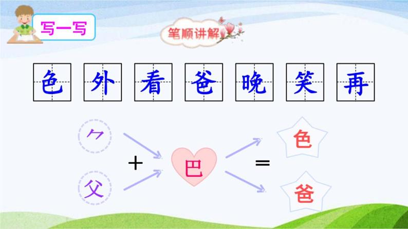 2023-2024部编版语文一年级下册8夜色（课件）第7页