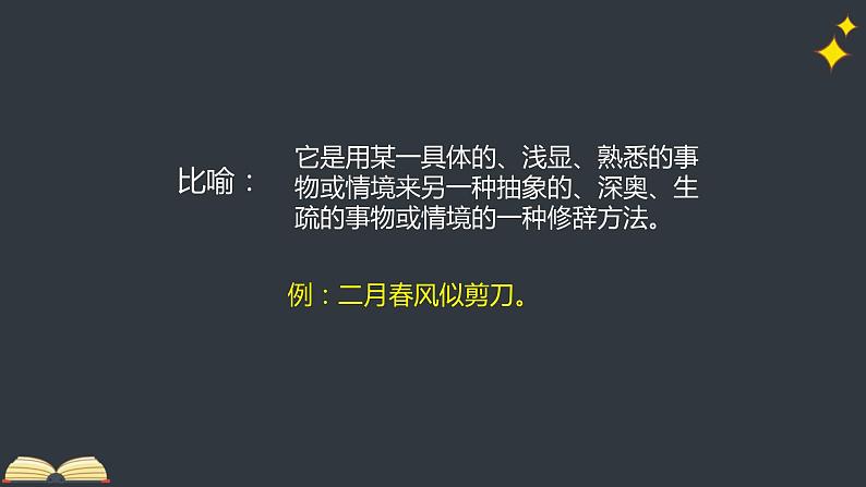 修辞手法的复习（课件）统编版语文六年级下册第5页