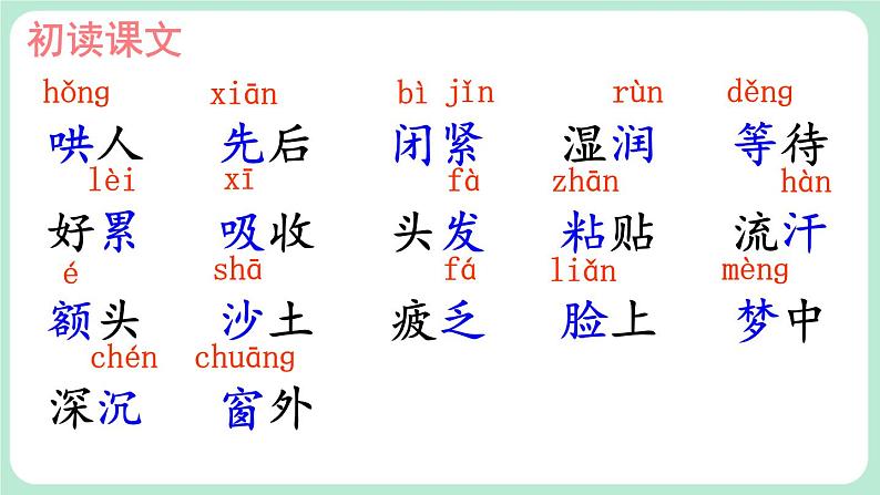 部编版小学语文二年级上册  7 妈妈睡了第4页