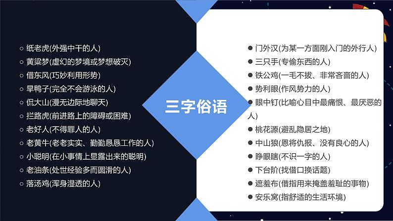 小升初专题知识点复习：俗语-2023-2024学年六年级下册语文统编版课件06