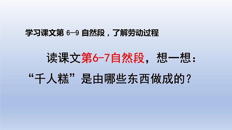 2024二年级语文下册第2单元6千人糕第二课时课件（部编版）第7页