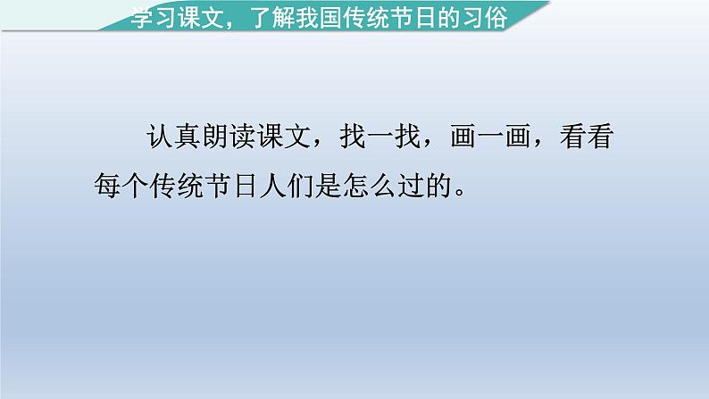 2024二年级语文下册第3单元2传统节日第二课时课件（部编版）第3页