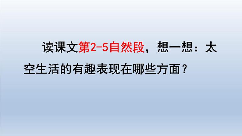 2024二年级语文下册第6单元18太空生活趣事多第二课时课件（部编版）第3页