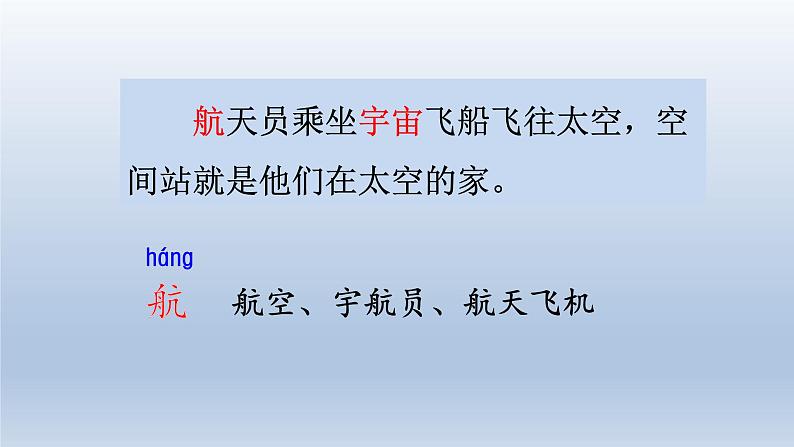 2024二年级语文下册第6单元18太空生活趣事多第一课时课件（部编版）第8页