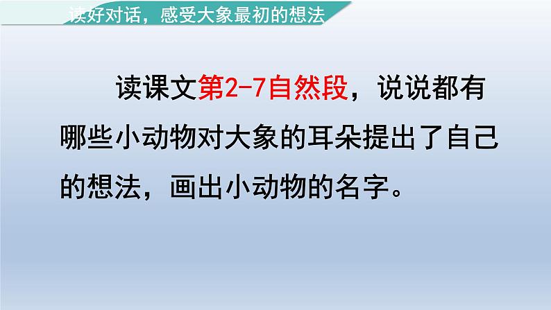 2024二年级语文下册第7单元19大象的耳朵第二课时课件（部编版）第4页