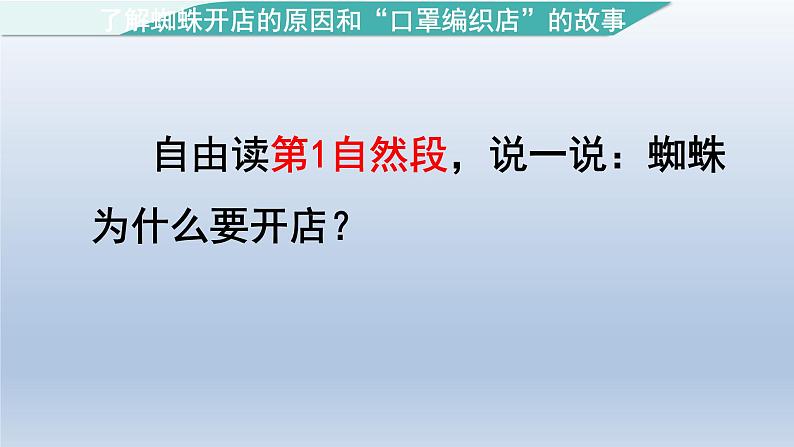 2024二年级语文下册第7单元20蜘蛛开店第二课时课件（部编版）第4页