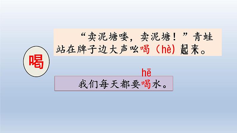 2024二年级语文下册第7单元21青蛙卖泥塘第一课时课件（部编版）第8页