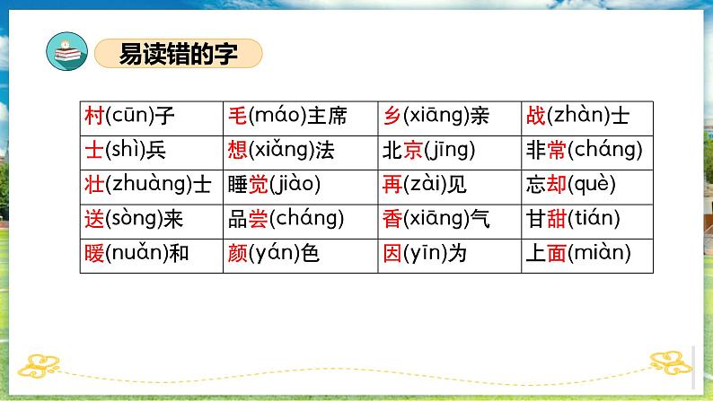 第二单元（复习课件）-2023-2024学年一年级语文下学期期中核心考点集训（统编版）08