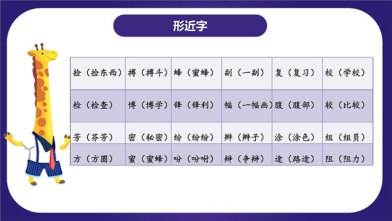 第四单元（复习课件）-2023-2024学年三年级语文下学期期中核心考点集训（统编版）07